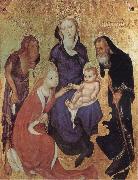 ALTICHIERO da Zevio, The Mystic Marriage of St Catherine